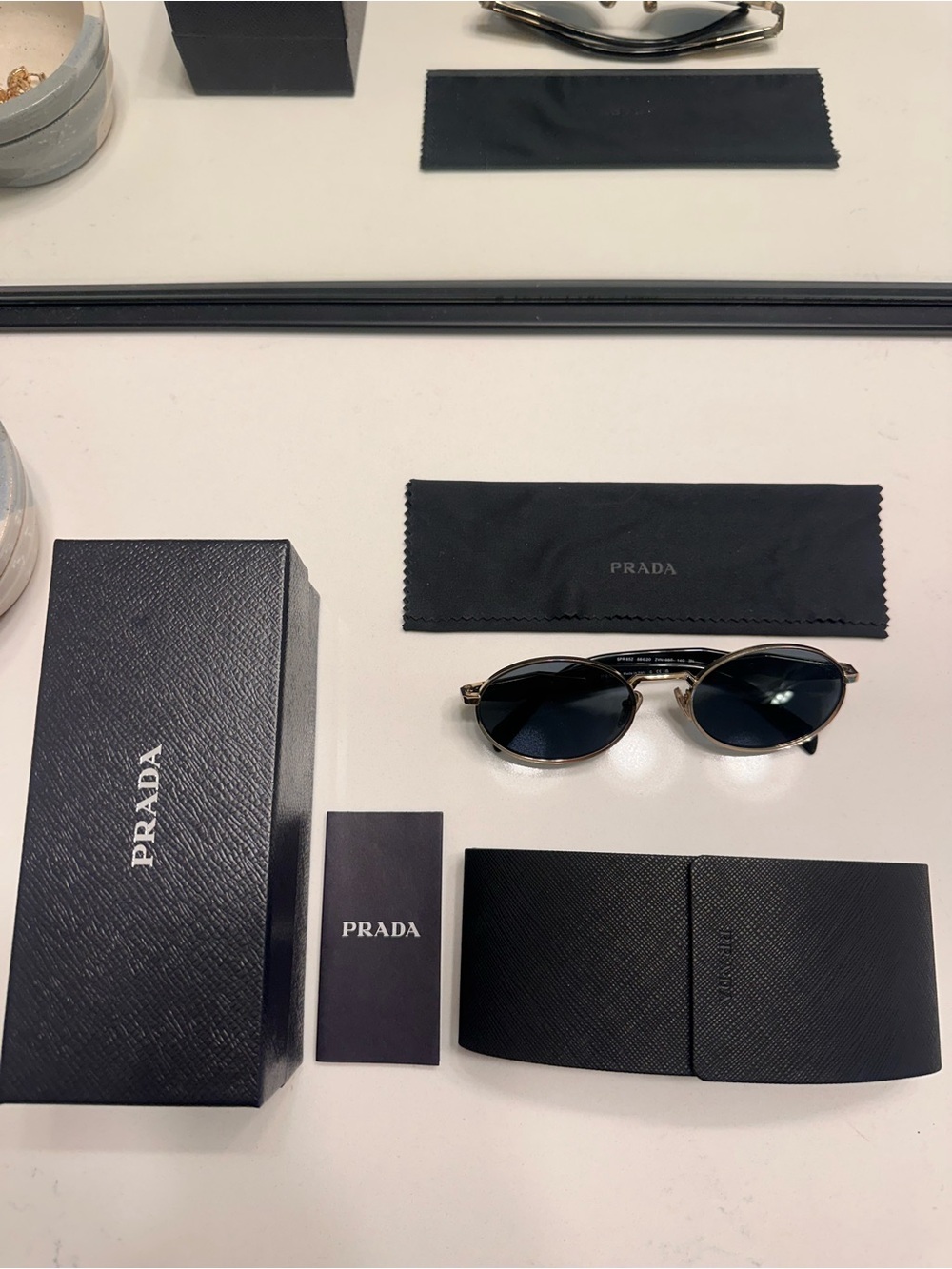 Prada Oval Sunglasses